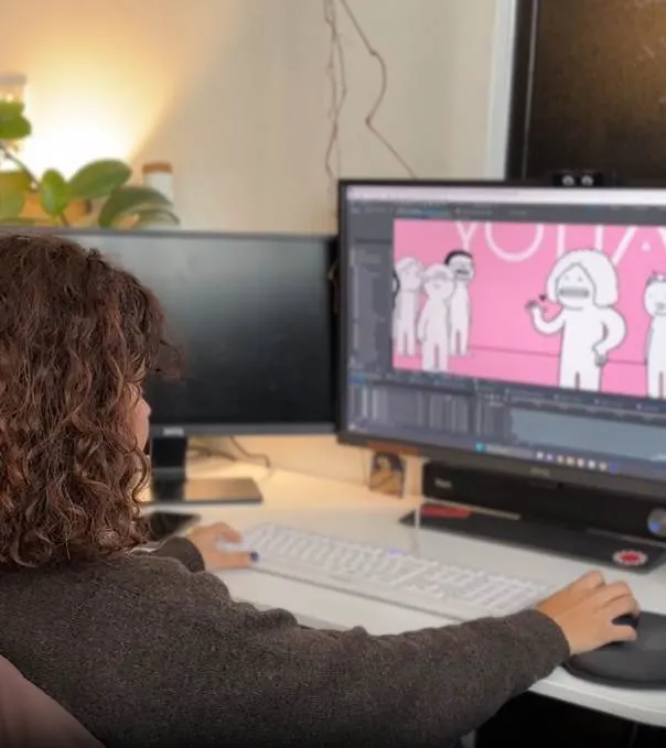 Réalisation de notre carte de voeux de 2023 !